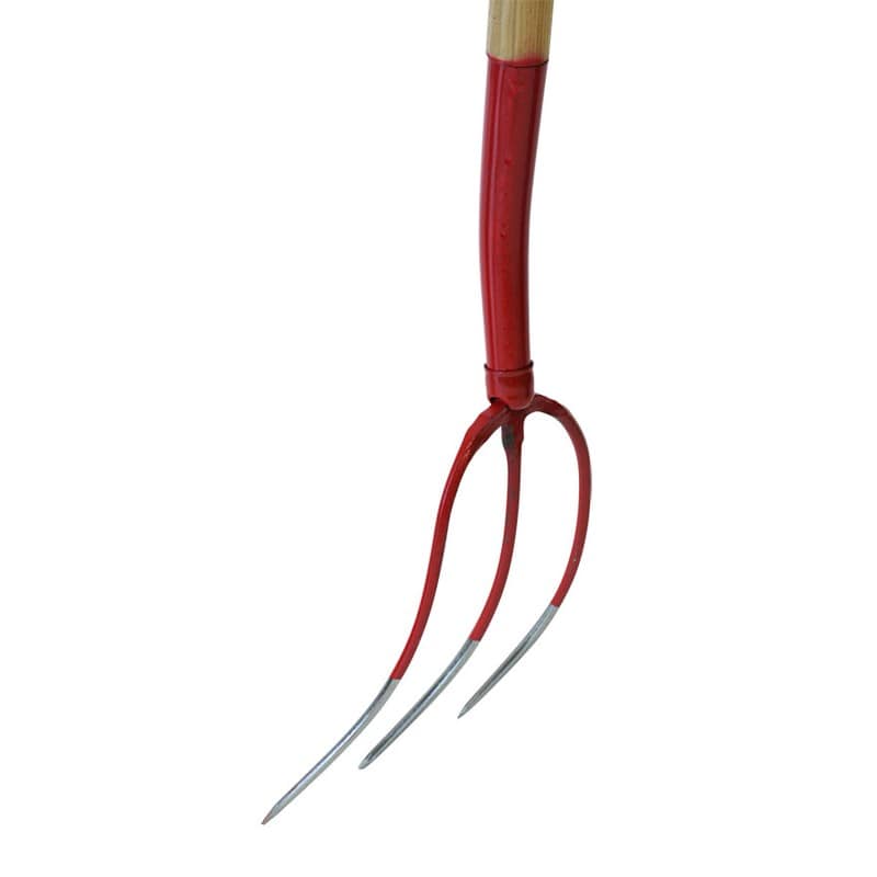 浅香工業 701432 木柄ホーク 3本爪 3B #30391 1個(ご注文単位1個)【直送品】