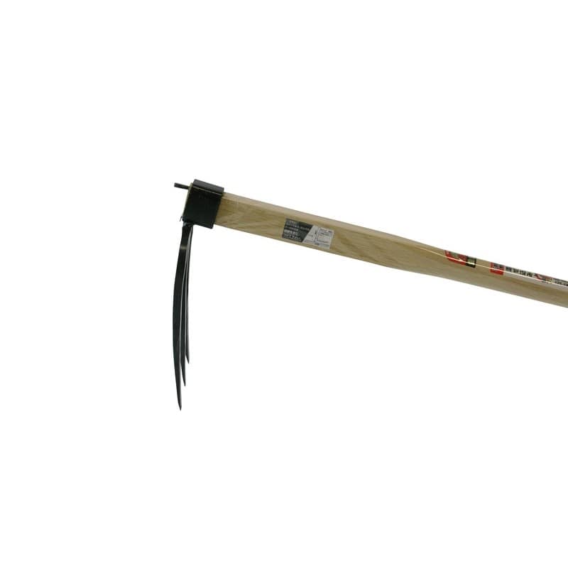 浅香工業 703012 三本備中鍬 1050樫柄付 #75483 1個(ご注文単位1個)【直送品】