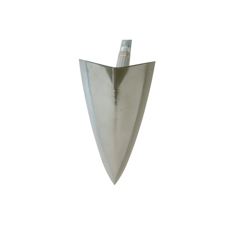 浅香工業 703208 ステンレス三角ホー 240 1350パイプ柄付 #73892 1個(ご注文単位1個)【直送品】