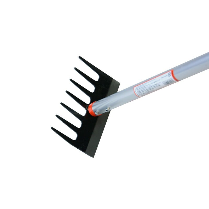 浅香工業 703210 アルミパイプ柄 全鋼ジュニア 削りレーキ #151366 1個（ご注文単位1個）【直送品】