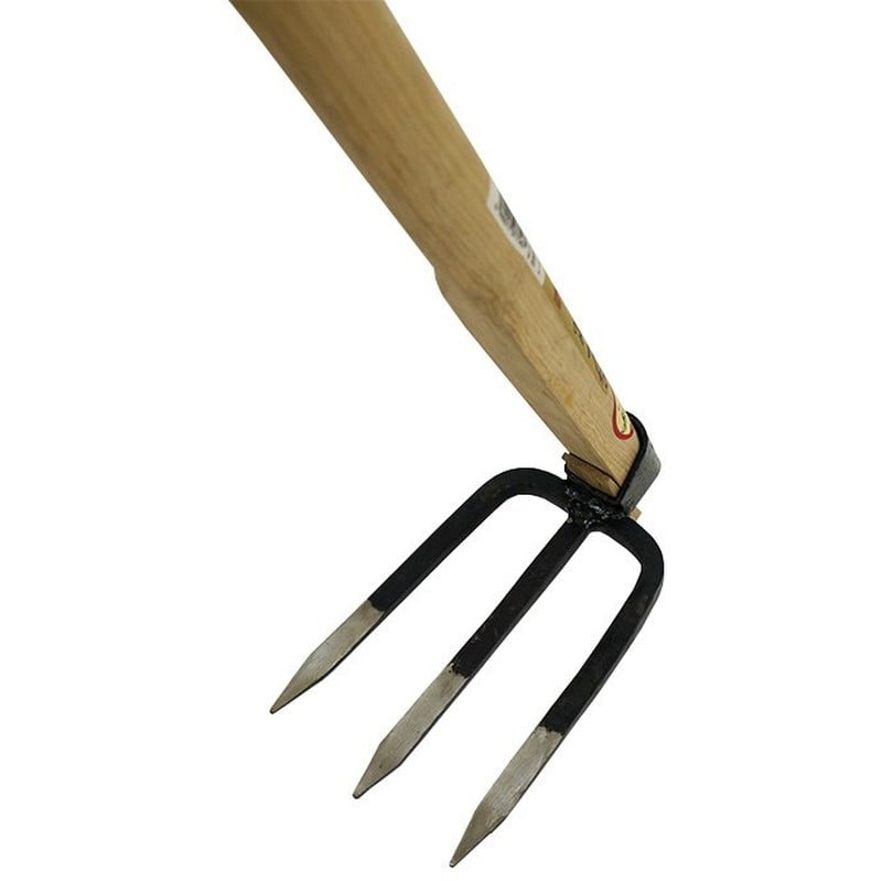 浅香工業 703442 豊穣 紀州型 三又鍬細剣鋼付1050柄付 #77566 1個(ご注文単位1個)【直送品】