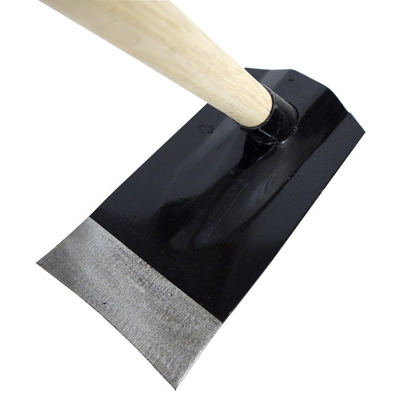 浅香工業 703481 豊穣 鳥取型 平鍬黒 1350柄付 #79228 1個(ご注文単位1個)【直送品】