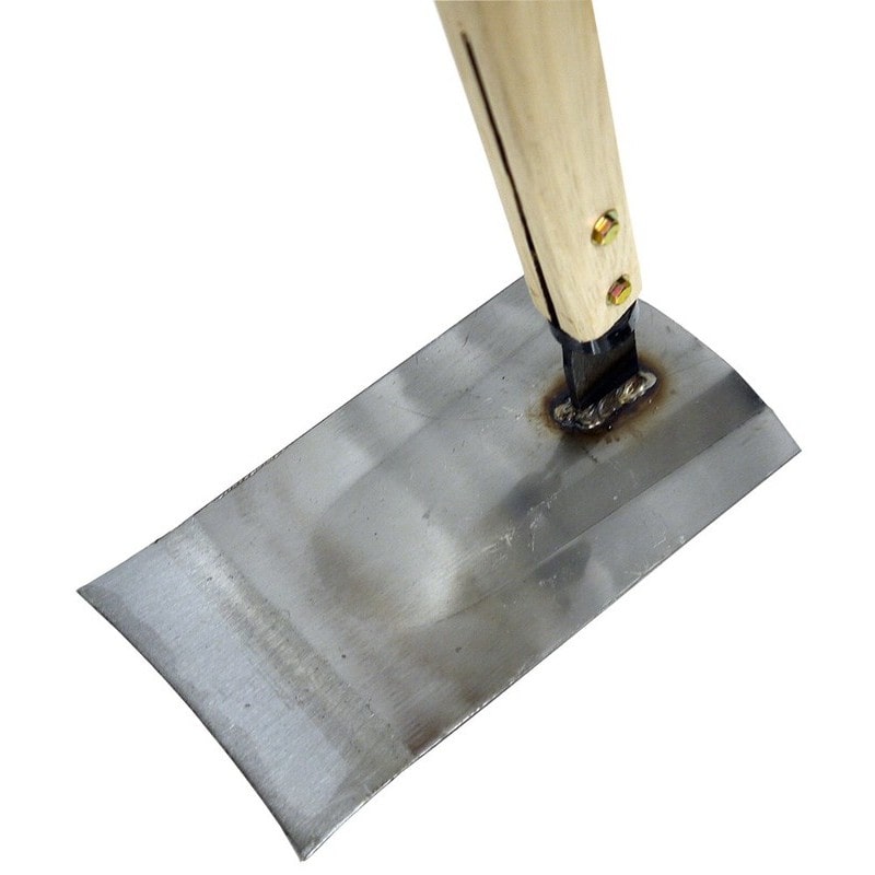 浅香工業 703501 豊穣 割込式ステン平鍬中 1350柄付 #79662 1個(ご注文単位1個)【直送品】