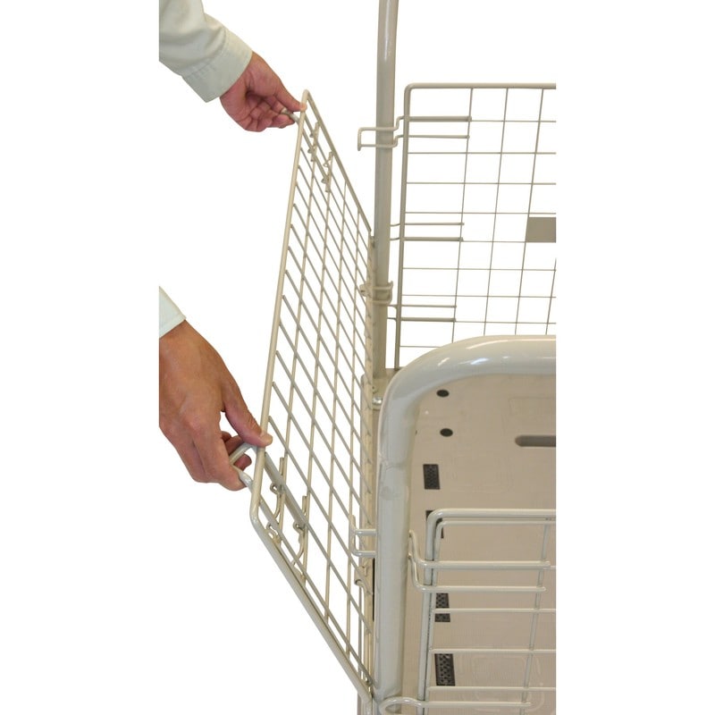 浅香工業 709908 金象プラキャリーラック金網付L大#183561 1個（ご注文単位1個）【直送品】