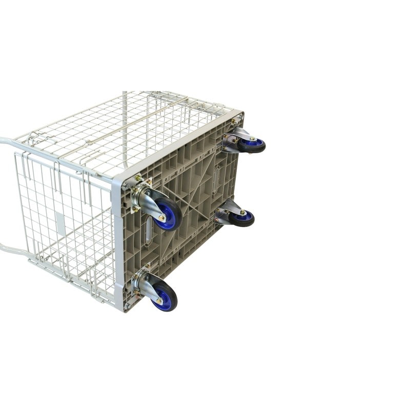 浅香工業 709908 金象プラキャリーラック金網付L大#183561 1個（ご注文単位1個）【直送品】