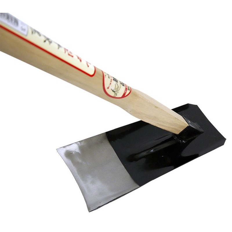 浅香工業 703490 豊穣 山口型 平鍬黒 1350柄付 #79328 1個(ご注文単位1個)【直送品】