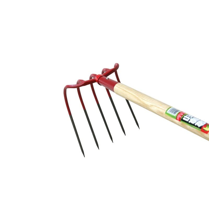 浅香工業 701427 木柄ポテトホーク 5本爪 #31042 1個(ご注文単位1個)【直送品】