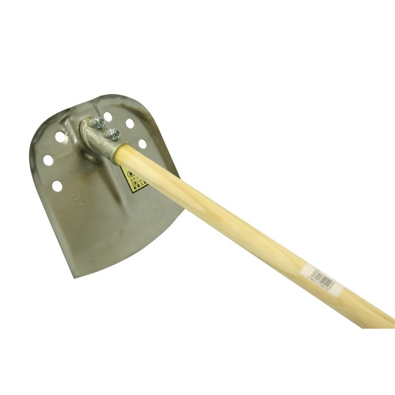 浅香工業 708191 三徳ジョレン ステンレス 50°1500柄共 #72531 1個(ご注文単位1個)【直送品】