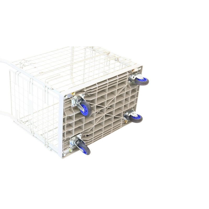 浅香工業 709907 金象プラキャリーラック金網付L小#183554 1個(ご注文単位1個)【直送品】