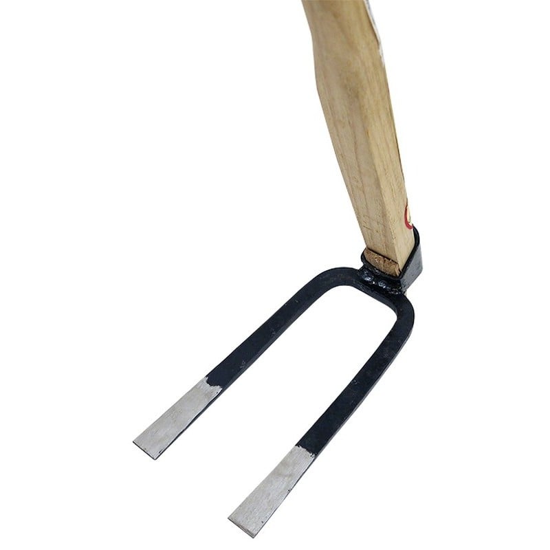 浅香工業 703436 豊穣 紀州型 二又鍬鋼付 1050柄付 #77314 1個(ご注文単位1個)【直送品】