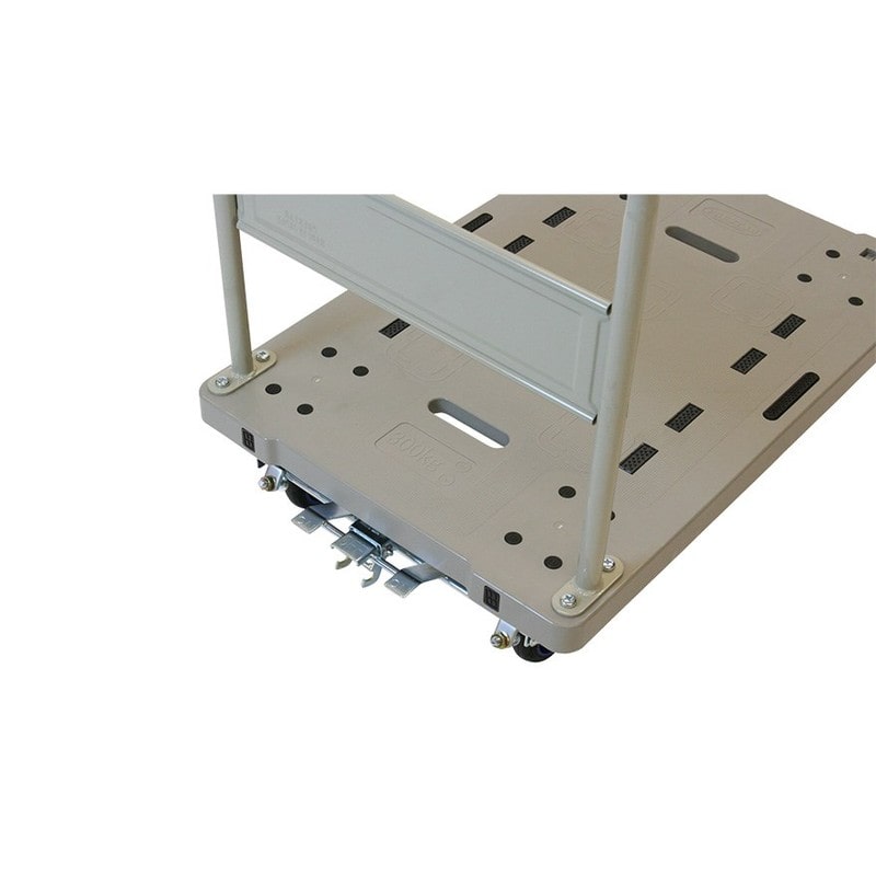 浅香工業 709172 金象プラキャリーラックST大フットブレーキ付 #183400 1個(ご注文単位1個)【直送品】