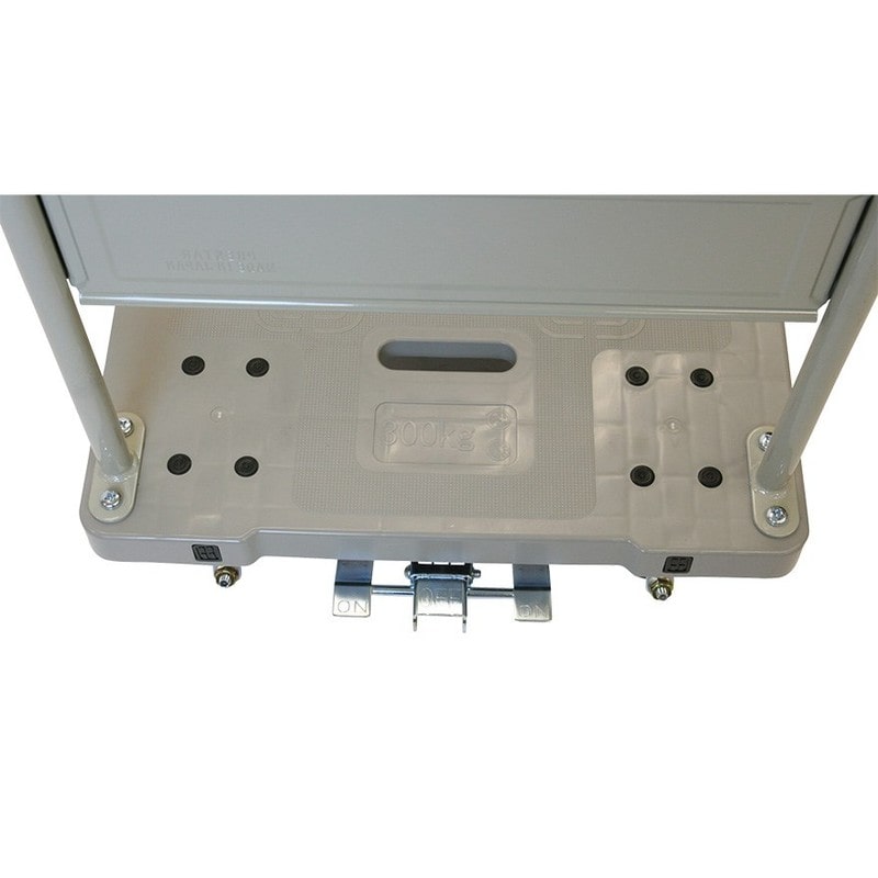 浅香工業 709172 金象プラキャリーラックST大フットブレーキ付 #183400 1個(ご注文単位1個)【直送品】