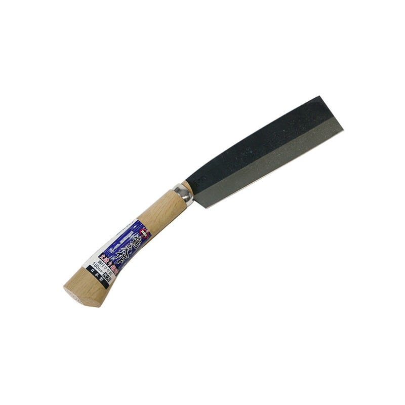 浅香工業 305033 鋼付サヤ鉈 180片刃 #190118 1個(ご注文単位1個)【直送品】