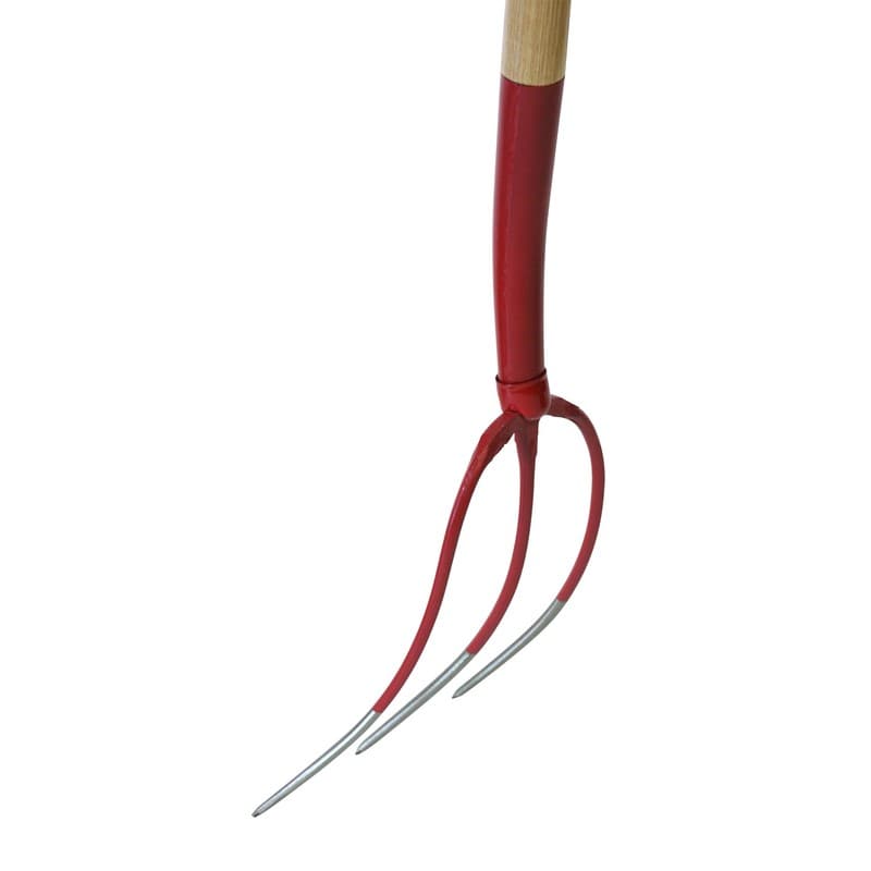 浅香工業 701426 木柄ヘーホーク 3本爪 #30414 1個(ご注文単位1個)【直送品】