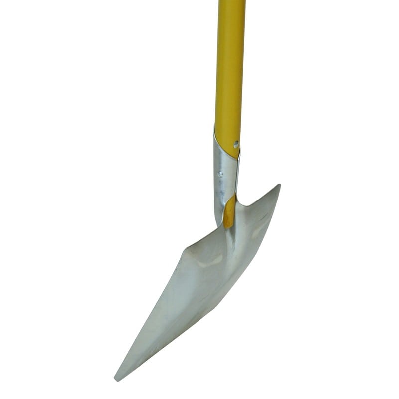 浅香工業 701355 D柄アルミスコップ 角形 イエロー #1669 1個(ご注文単位1個)【直送品】