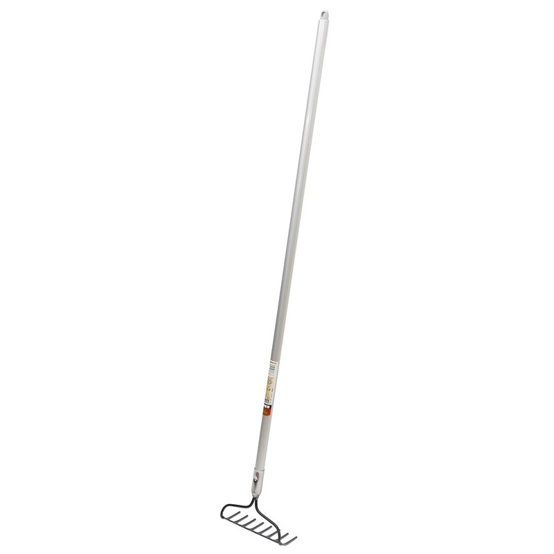 浅香工業 703262 金象整地レーキ8本爪アルミパイプ柄#73866 1個(ご注文単位1個)【直送品】