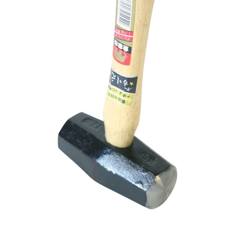 浅香工業 526077 石頭ハンマー 1.1 柄付 ダルマセット #54526 1個(ご注文単位1個)【直送品】