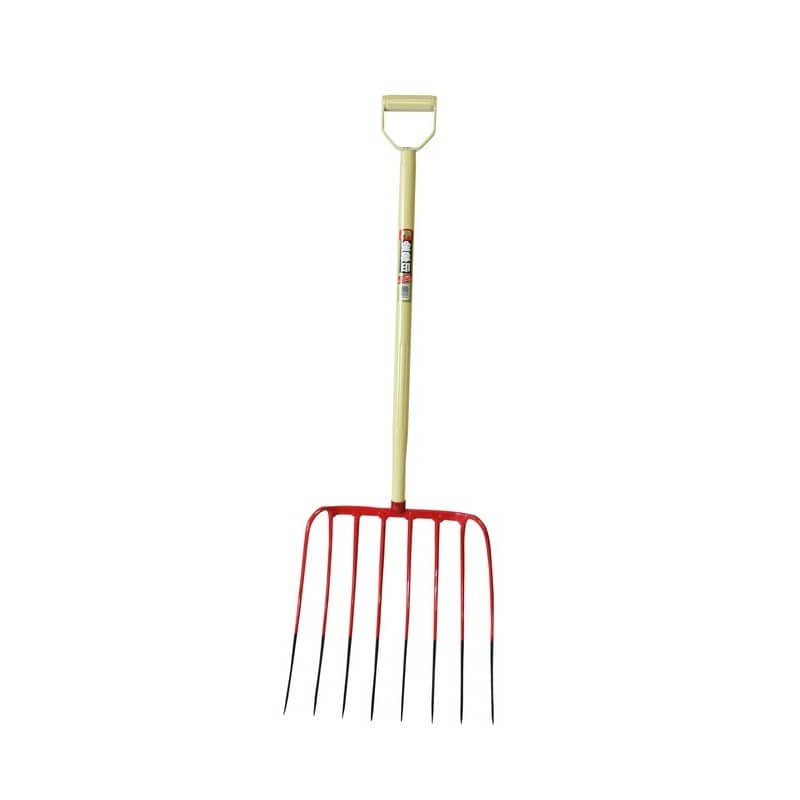 浅香工業 701423 パイプ柄サイレージホーク 8本爪 #9212 1個（ご注文単位1個）【直送品】