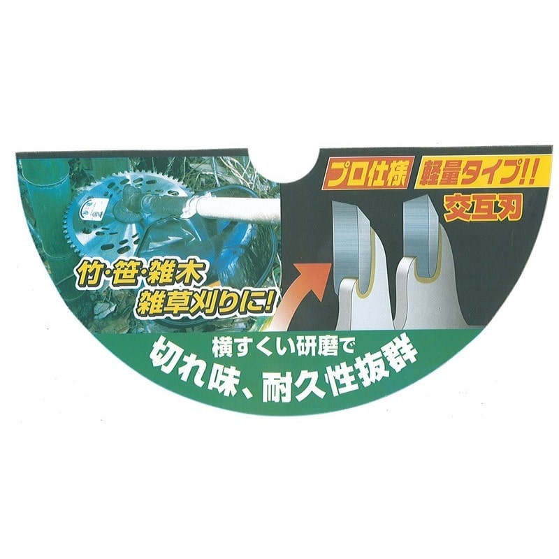 浅香工業 323760 竹笹チップソー MB型 255×60P 1個（ご注文単位1個）【直送品】