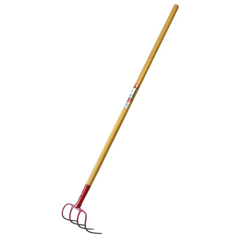 浅香工業 701431 木柄ポテトホーク 4本爪 #31035 1個（ご注文単位1個）【直送品】