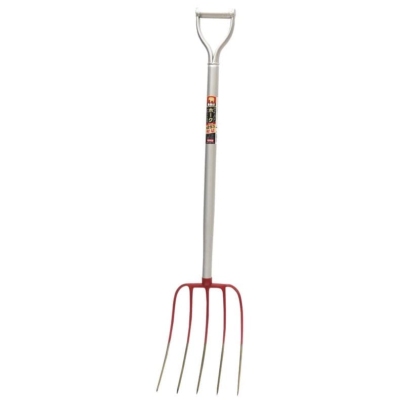 浅香工業 701435 軽量ホーク5本爪 アルミP柄 #9247 1個（ご注文単位1個）【直送品】