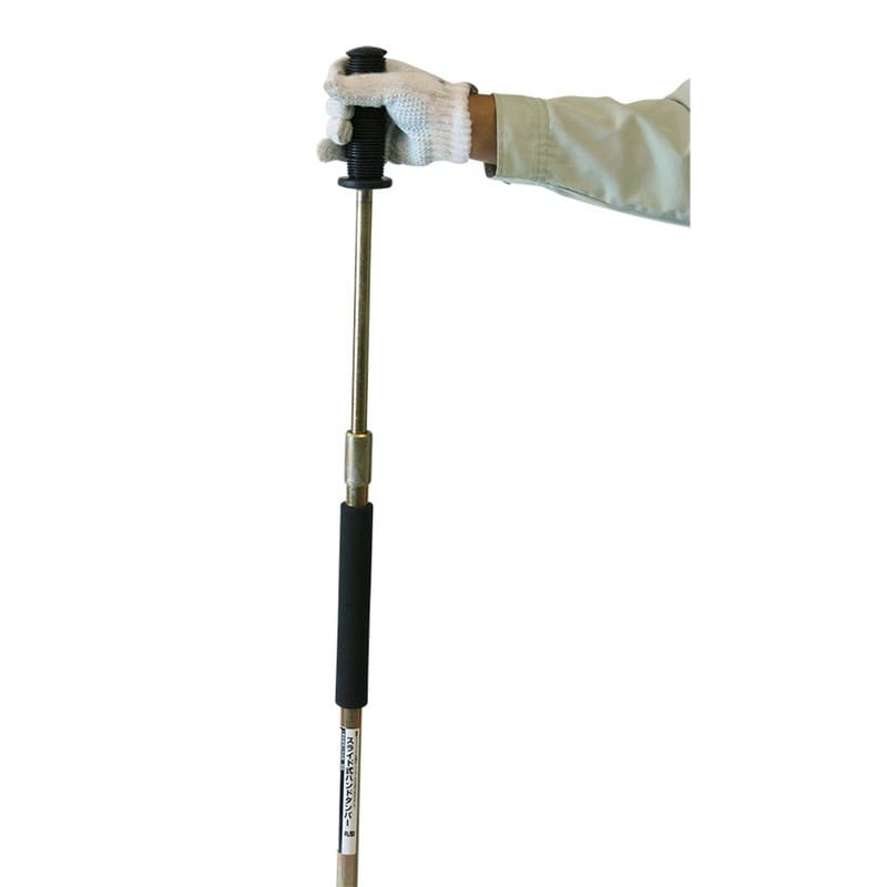 浅香工業 703254 スライド式ハンドタンパー 丸型 #212124 1個(ご注文単位1個)【直送品】