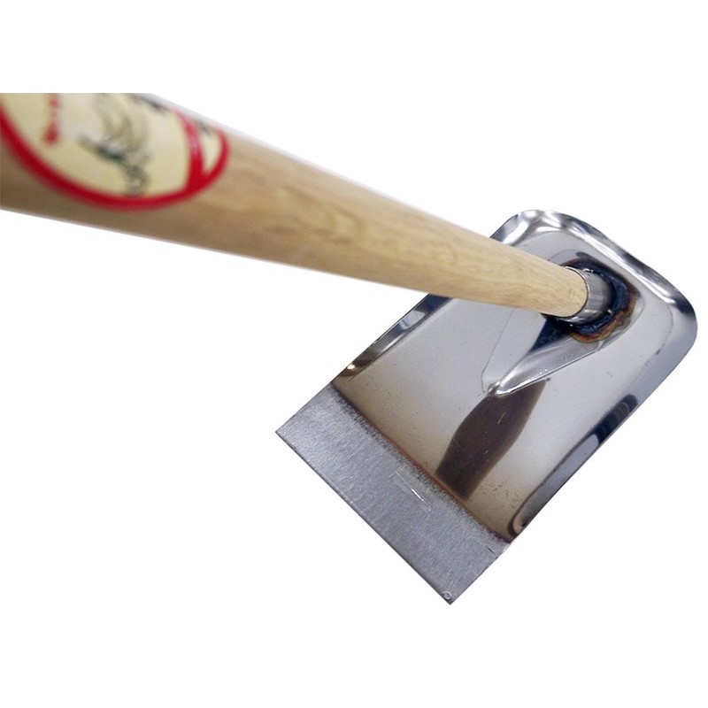 浅香工業 703463 豊穣 大阪型 ステン溝引鍬 1350柄付 #78836 1個(ご注文単位1個)【直送品】