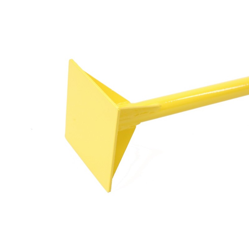 浅香工業 703260 スチール製 タンパー 3.5kg #212142 1個(ご注文単位1個)【直送品】