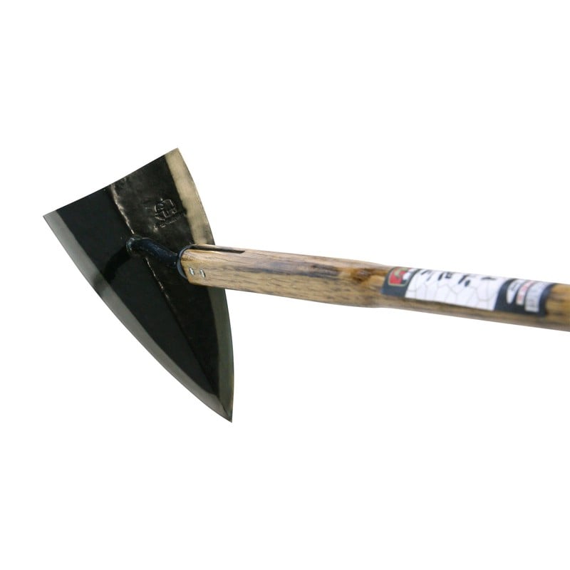 浅香工業 703048 本鋼付 手打ち三角ホー 240 #73749 1個(ご注文単位1個)【直送品】