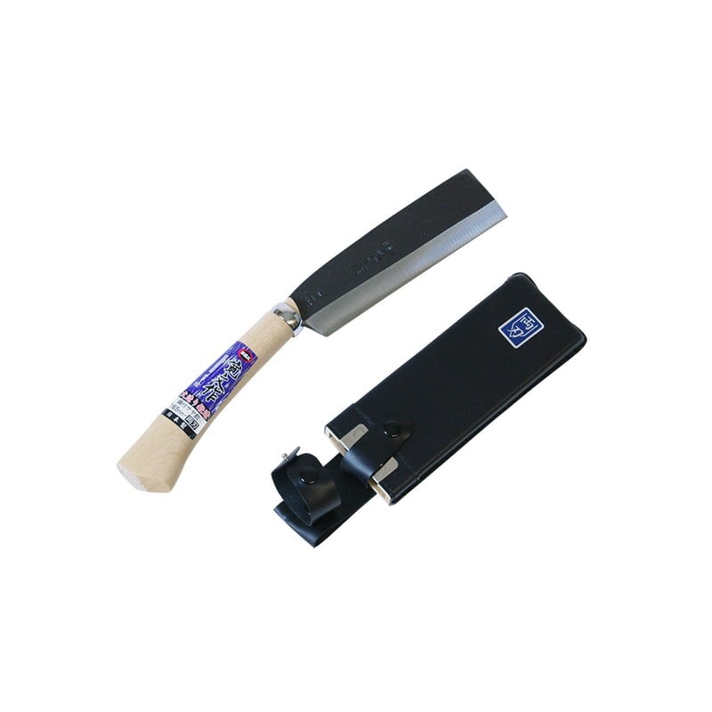 浅香工業 305032 鋼付サヤ鉈 165両刃 #190125 1個（ご注文単位1個）【直送品】