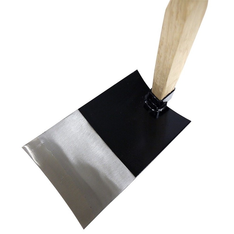 浅香工業 703486 豊穣 島根型 平鍬黒 1200柄付 #79280 1個(ご注文単位1個)【直送品】