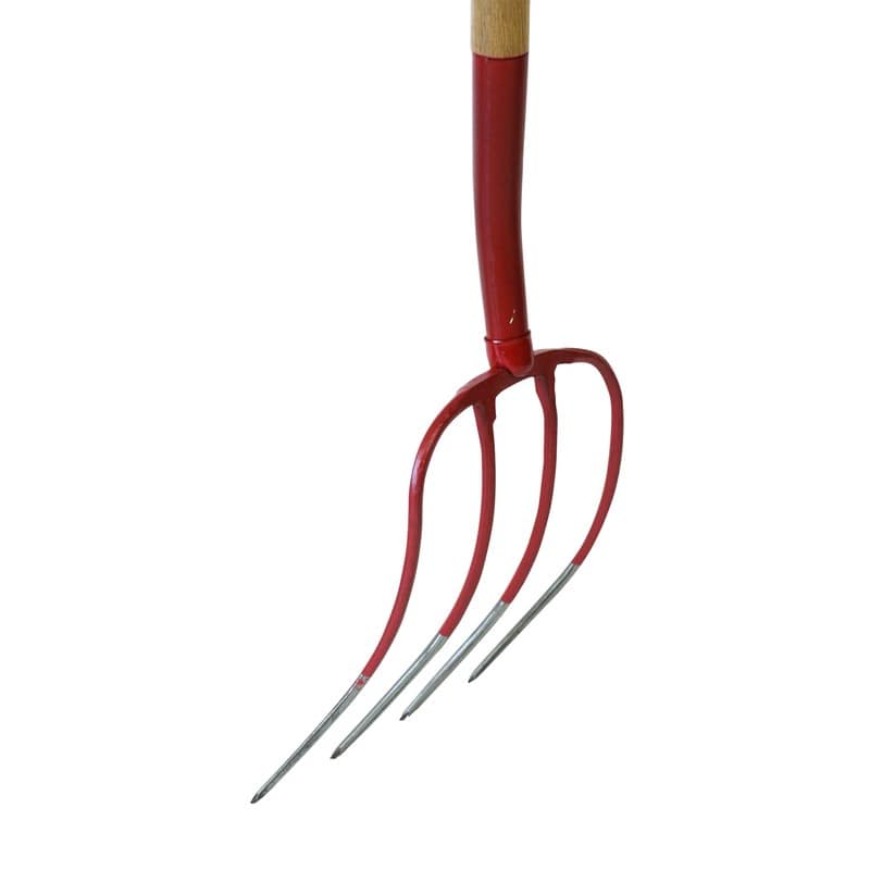 浅香工業 701410 木柄ホーク 4本爪 4B #30032 1個(ご注文単位1個)【直送品】