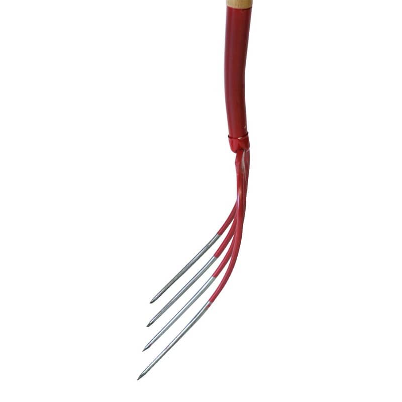 浅香工業 701410 木柄ホーク 4本爪 4B #30032 1個(ご注文単位1個)【直送品】