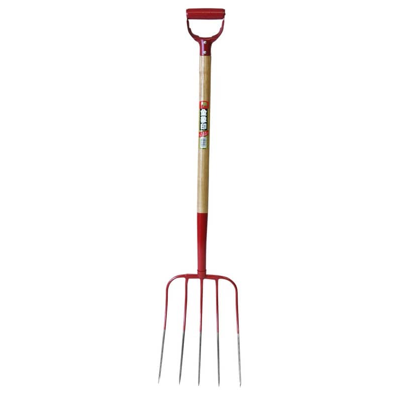 浅香工業 701411 木柄ホーク 5本爪 5B #30049 1個（ご注文単位1個）【直送品】