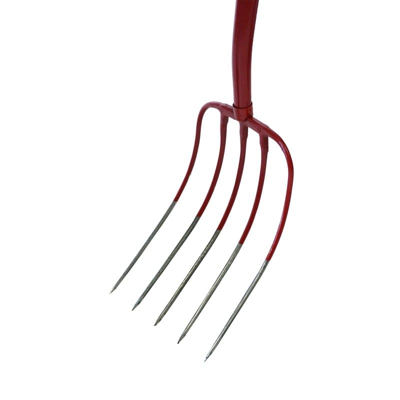 浅香工業 701411 木柄ホーク 5本爪 5B #30049 1個(ご注文単位1個)【直送品】