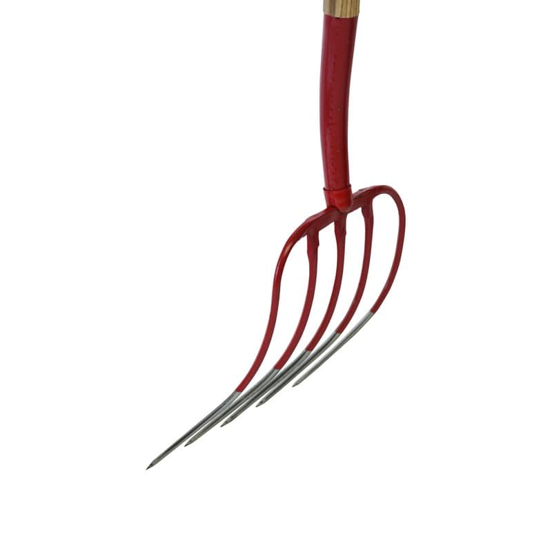 浅香工業 701411 木柄ホーク 5本爪 5B #30049 1個(ご注文単位1個)【直送品】