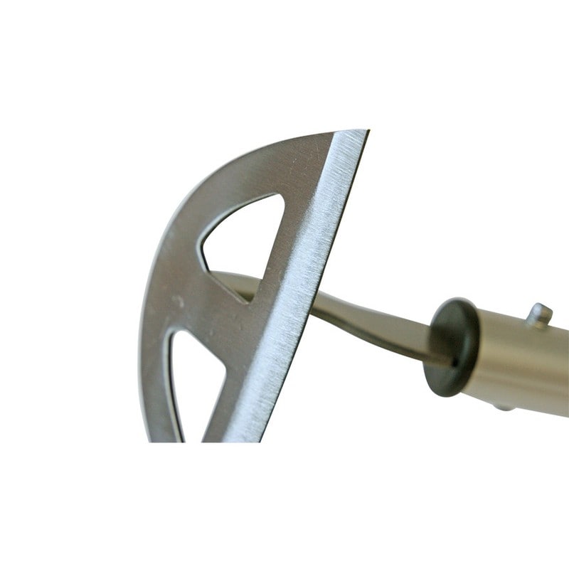 浅香工業 703387 マイフィット ステン片手半月草削 #190552 1個(ご注文単位1個)【直送品】