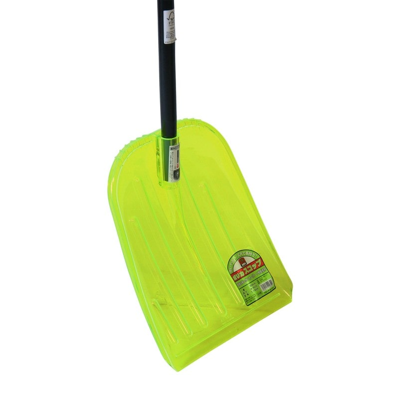 浅香工業 701863 ポリカスコップ 柄共 イエロー #124326 1個（ご注文単位1個）【直送品】