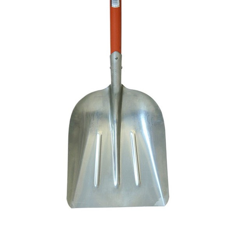 浅香工業 701358 D柄アルミスコップ #5 オレンジ #3467 1個(ご注文単位1個)【直送品】