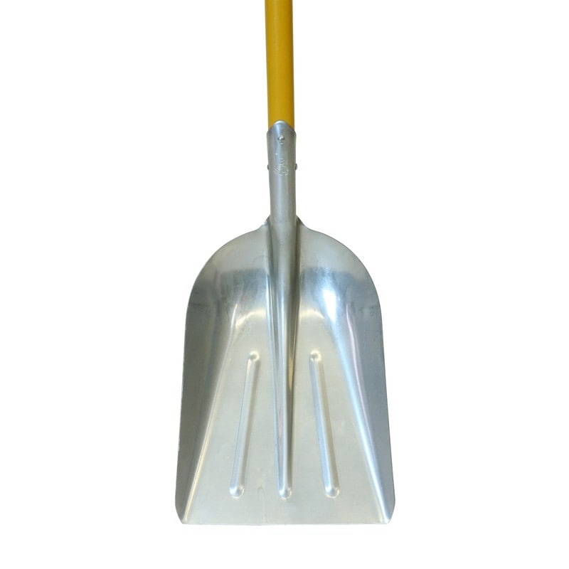 浅香工業 701881 D柄アルミスコップ #3 1200イエロー #3573 1個(ご注文単位1個)【直送品】