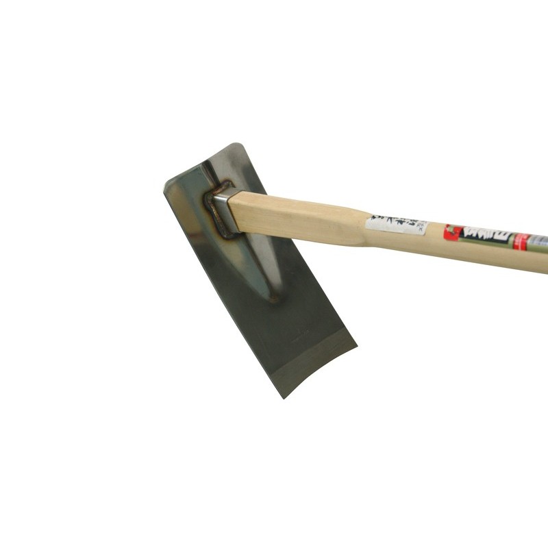 浅香工業 703045 本格派 ステンレス家庭鍬 柄共 #76717 1個(ご注文単位1個)【直送品】