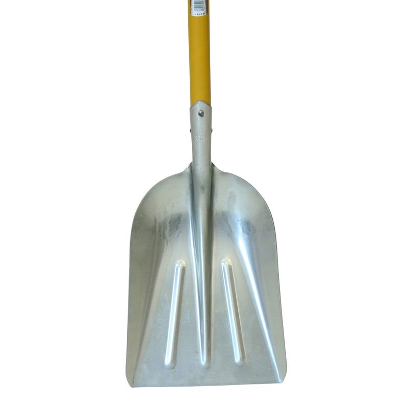 浅香工業 701354 D柄アルミスコップ #3 イエロー #3511 1個(ご注文単位1個)【直送品】