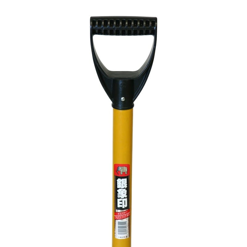 浅香工業 701354 D柄アルミスコップ #3 イエロー #3511 1個(ご注文単位1個)【直送品】