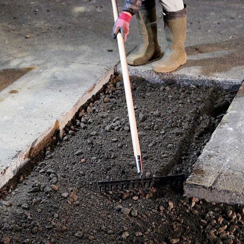 浅香工業 701633 金象PRO 幅広スチールレーキ #73170 1個（ご注文単位1個）【直送品】