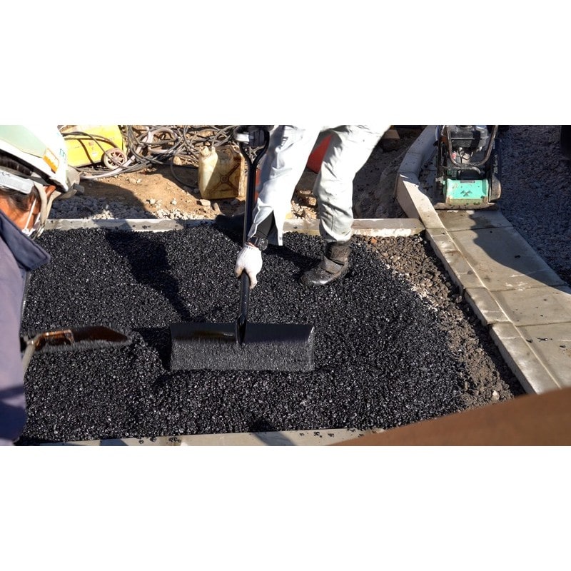 浅香工業 701924 ショベルレーキ 500 P柄 #18379 1個（ご注文単位1個）【直送品】