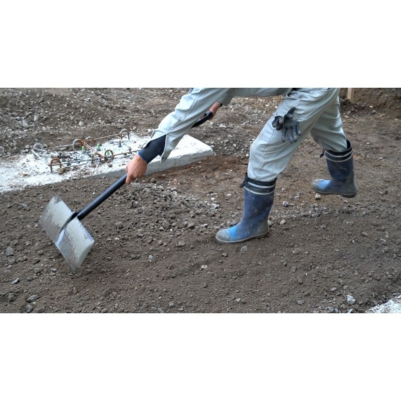 浅香工業 701924 ショベルレーキ 500 P柄 #18379 1個（ご注文単位1個）【直送品】