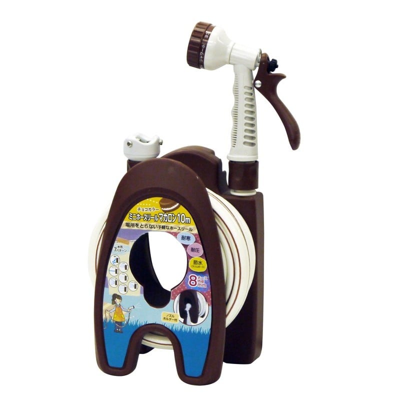 浅香工業 307404 ホースリールマカロン8mm×10m CH #194271 1個(ご注文単位1個)【直送品】