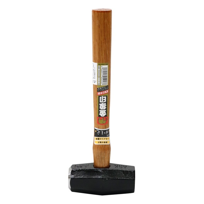 浅香工業 526078 石頭ハンマー 1.3 柄付 ダルマセット #54533 1個(ご注文単位1個)【直送品】