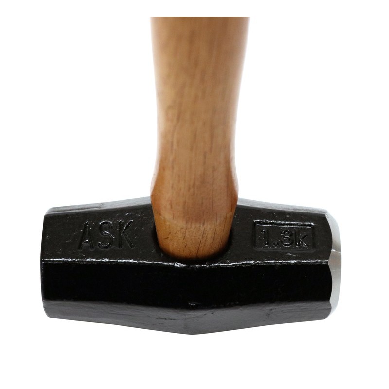 浅香工業 526078 石頭ハンマー 1.3 柄付 ダルマセット #54533 1個(ご注文単位1個)【直送品】