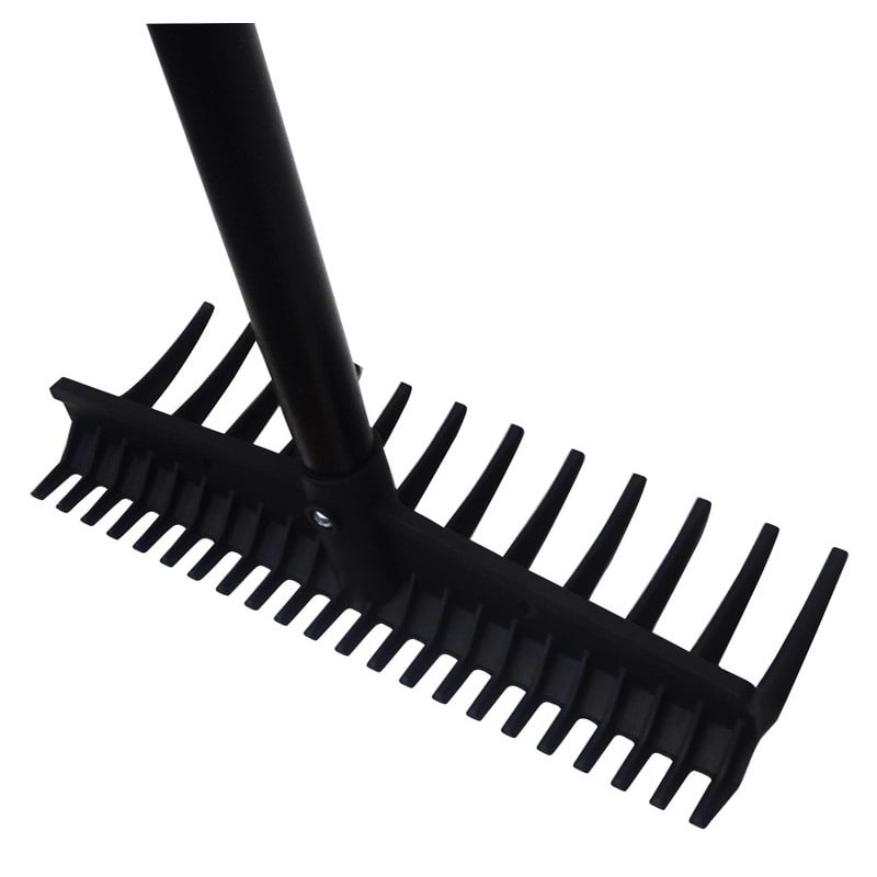 浅香工業 703280 浅香両面爪付レーキ12本爪1350柄#193168 1個（ご注文単位1個）【直送品】